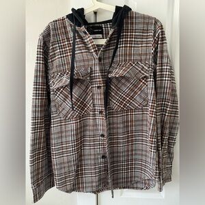 Originalal Use Men’s Plaid fleece flannel Jacket.